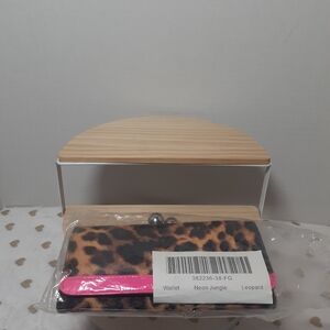 🔥3/$70 *NIP* JustFab "Neon Jungle" Womens Wallet